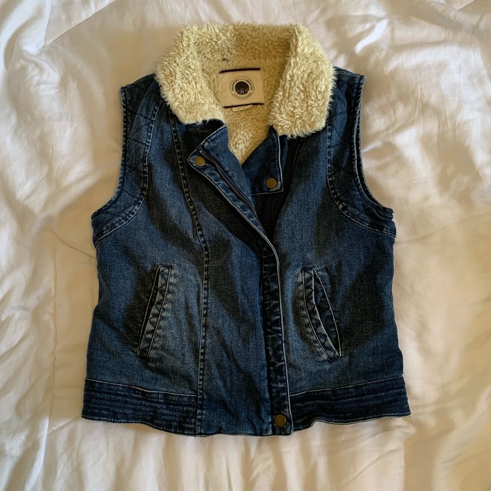 Anthropologie DL denim vest